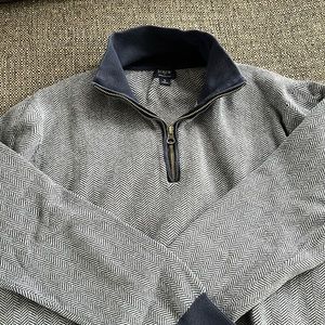 J Crew Boys Small 1/4 Zip Sweater, Good Condition